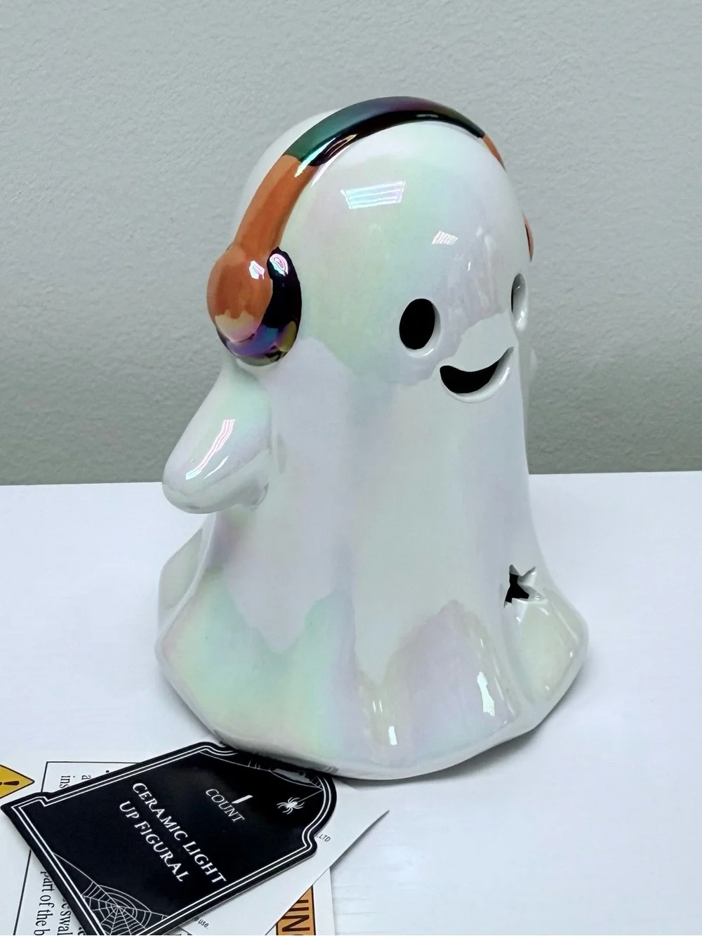 Target Bullseye Playground Halloween Ceramic Light up Ghost With Headphone 2026